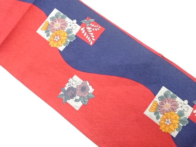 JAPANESE NAGOYA OBI / MATELASSE / WOVEN WISTERIA